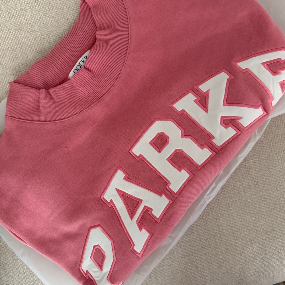 Parke Bubblegum Mockneck Sweatshirt